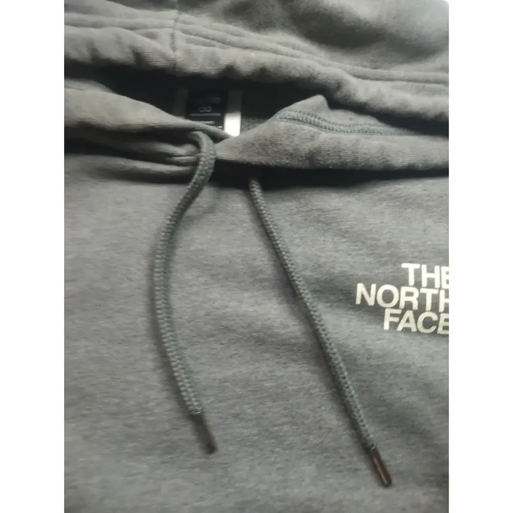 North Face Gray Pull Over Hoodie Men’s Size Medium
